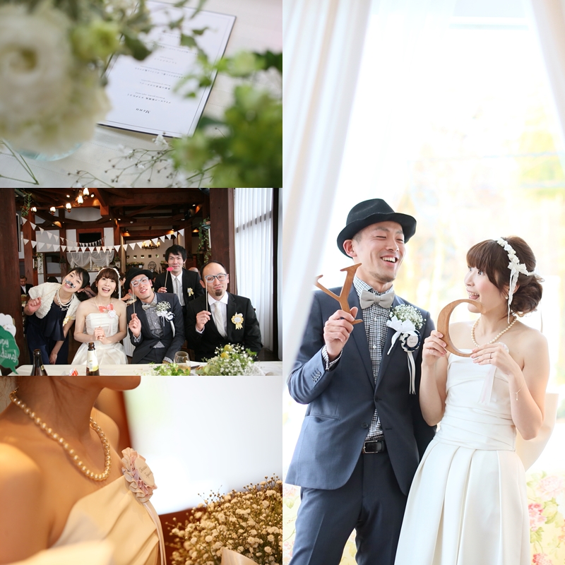 森のWhite Wedding